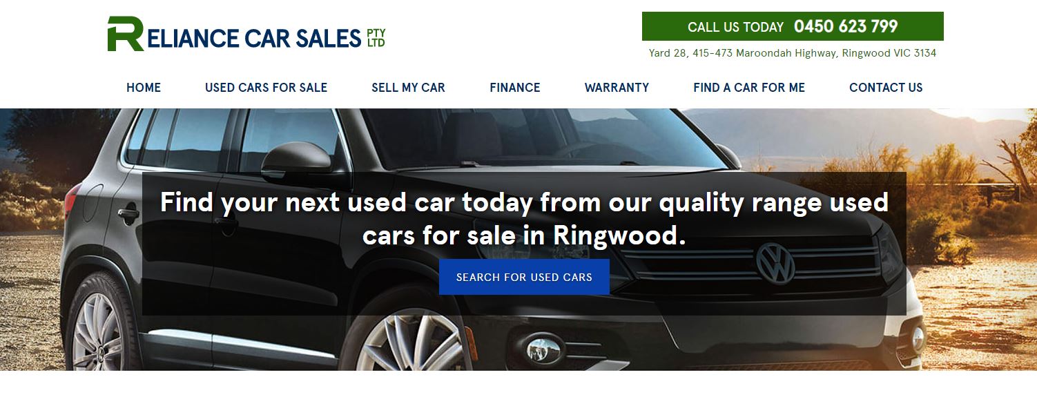DEALER FOCUS RELIANCE CAR SALES JUST 4X4S